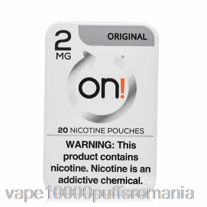 Vape Romania On! Pungi Cu Nicotină - Original 2mg